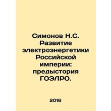 Simonov N.S. Development of the electric power industry of the Russian Empire: