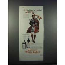 1946 Dewar's White Label and Victoria Vat Scotch Ad