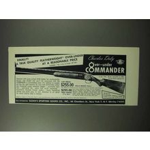 1963 Charles Daly Over-under Commander Shotgun Ad