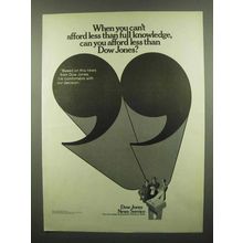 1974 Dow Jones Ad - Full Knowledge