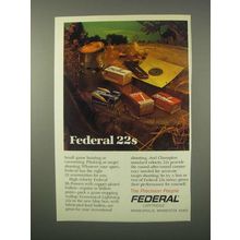 1980 Federal 22 Ammunition Ad