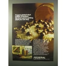 1980 Federal Ammunition Ad - Copper-Plated Shot