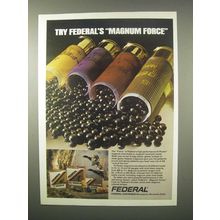 1980 Federal Ammunition Ad - Magnum Force