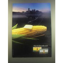 1985 Land O Lakes Butter Ad - Flavor Really Counts