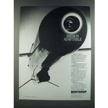 1986 Northrop BQM-74C RECCE Ad - Mission Adaptable