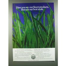1986 Northrop King Medalist Turf Products Ad - Our Finest Products