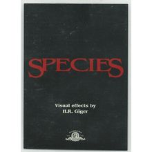 SPECIES ' Promo ' card (1995)
