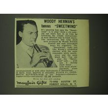 1946 Mayfair Gifts Sweetwind Ad - Wood Herman's famous Sweetwind