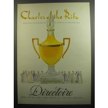 1952 Charles of the Ritz Directoire Perfume Ad - Recpatures the Elegance