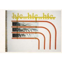 Gas Pipes Aluminium Hic Hicccup Bill Beckley Painting Postcard