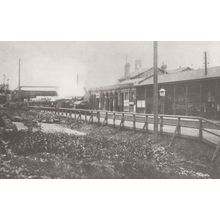 Ilford Railway Station Victorian in 1890 Essex Postcard