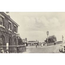 Dagenham Ilford Essex Police Station in 1910 Postcard