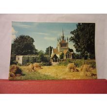 WHIPPINGHAM CHURCH, Isle of Wight vintage unused postcard J. Arthur Dixon 1968 /
