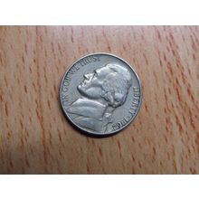 1962 USA 5 Cents Jefferson Nickel Coin