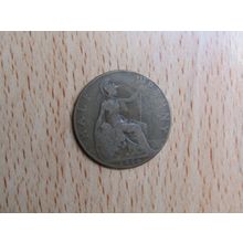 GB 1916 George V Half PennyCoin