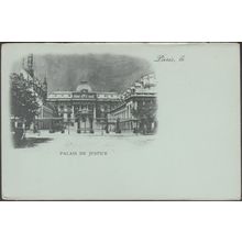Palais de Justice, Paris, c.1900 - CPA