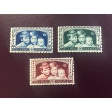 ICOLLECTZONE Belgium B163-165 VF hinged