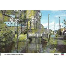 Yorkshire HUDDERSFIELD Broad Canal Postcard (Dennis H.004022L)