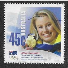 AUS 2002 45c 'WINTER OLYMPIC GOLD - CAMPLIN' FINE USED (EBID68-369)