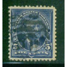 Used 281 5c Ulysses S. Grant Just Clears M04810