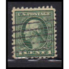 Used 424 1c George Washington Barely Clears K3170