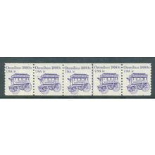 1897 1c Omnibus Fine MNH Dry Gum PNC 1/5 G0147