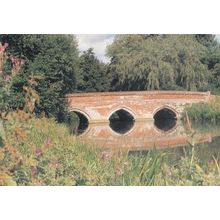 Toppesfield Bridge Hadleigh Suffolk Painting Postcard