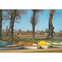 Tina Jane Claire Gareth Trixie Named Boats Suffolk Thorpeness Postcard