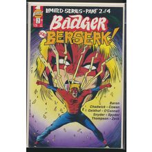 Badger Goes Berserk! #2, 1989 First Comics Comic Book, High Grade