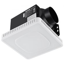Bathroom Exhaust Fan, 8 LED Colors, 110 CFM Efficiency Ventilation, 1.5sones...