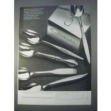 1966 Oneida Solid Stainles Ad - Wintersong, Cantata +