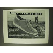 1973 Clarks Wallabees Shoes Ad