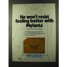 1973 Stuart Pharmaceuticals Mylanta Ad - Feeling Better