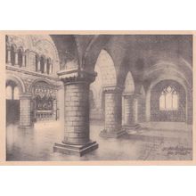 St Bartholomew Hospital London Reception Antique Postcard