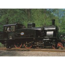 Tilverkat AGJ 1920 Anten Grafsnas Jarnvag Henschel & Son Train Postcard