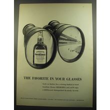1952 Fleischmann's Churchill Bourbon Advertisement - The favorite