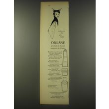 1956 Orlane Ad - Embryo Serum, Crme Astrale and Crme a la Gelee Royale