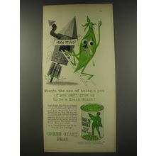 1956 Green Giant Peas Advertisement