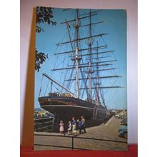 THE CUTTY SARK, GREENWICH, LONDON unused postcard. dated 1978 =