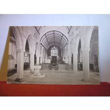 WIDECOMBE-IN-THE-MOOR CHURCH, DEVON. unused antique postcard by Chapman =