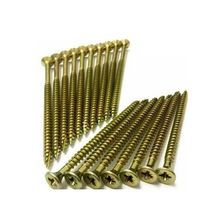 4mm 8g CLASSIC PROFESSIONAL YELLOW WOOD SCREW POZI COUNTERSUNK WOODSCREW SCREWS