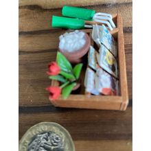 Seeds and Tools for a Dollshouse Garden