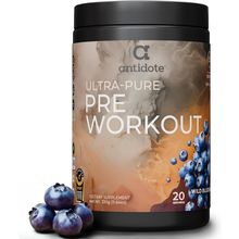 Antidote Clean Pre-Workout Powder - Natural Energy & Focus Booster with Beetroot