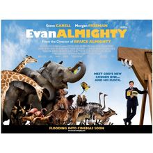 Evan Almighty (2007)_4 Movie Film Poster Canvas iconic design