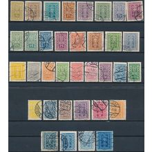 Definitive: 35 Values - Austria 1922 - Used Hinged