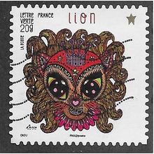 FRA 2014 (61c) 'ASTROLOGICAL MAGIC - LEO ' FINE USED (EBID55-685)