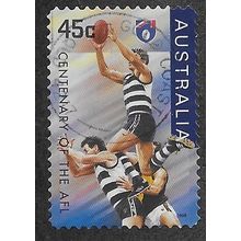 AUS 1996 45c(S/A) 'CENTENARY OF THE AFL' FINE USED (EBID63-061)
