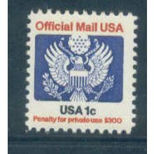 O127 1c Eagle Fine MNH Q3180