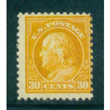 516 30c Benjamin Franklin Average MHR C1910