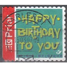 Belgique 2006 Michel 3637IBD O Cote (2008) 1.50 € Joyeux anniversaire